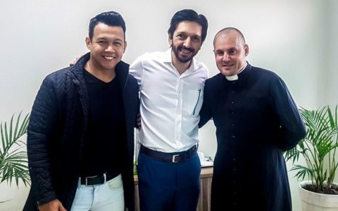 Christian Moraes, Ricardo Nunes e Pe Gean