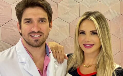 Dr Sérgio Furtado e Jordana Guimarães - Foto RL Assessoria