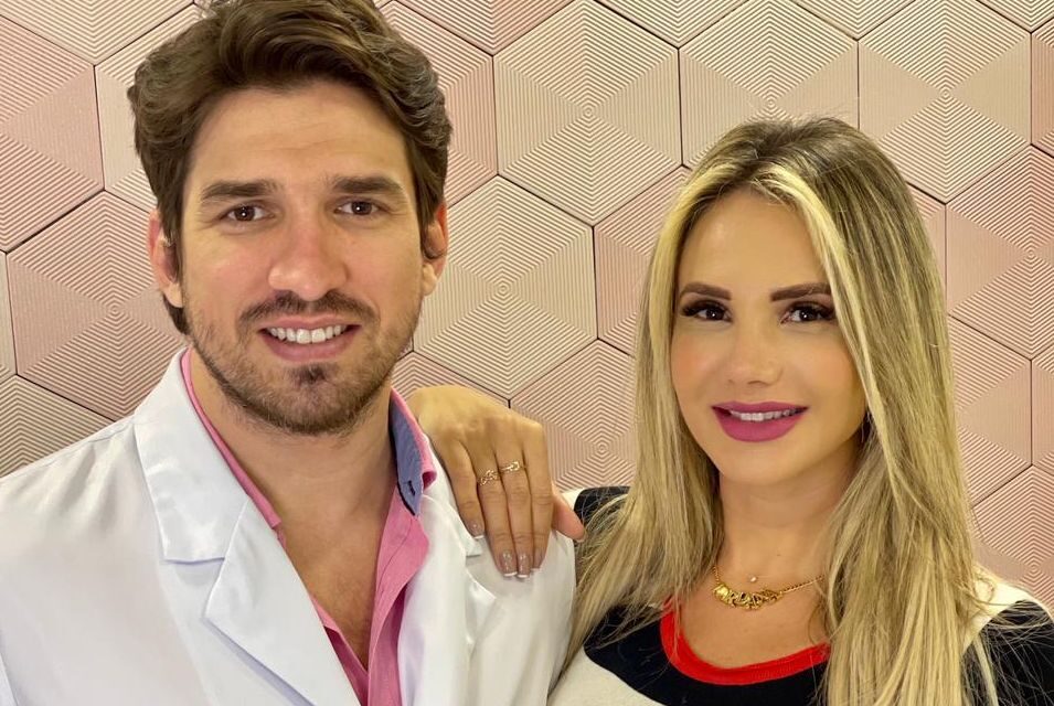 Dr Sérgio Furtado e Jordana Guimarães - Foto RL Assessoria